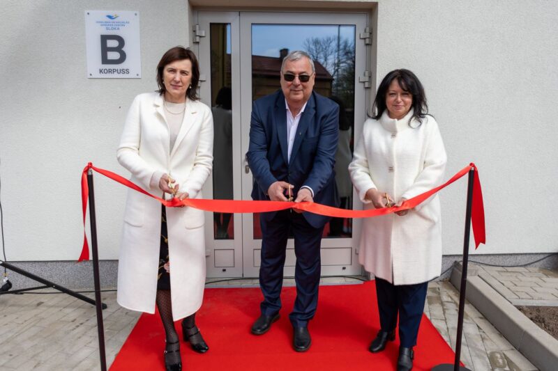Rekonstruētā B korpusa atklāšana. 23.04.2025.